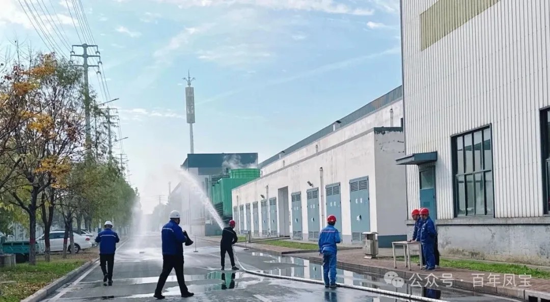 筑牢安全防线 护航企业发展——米兰官方注册_米兰（中国）管业举办“119消防安全活动日”活动